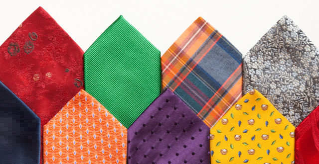 ネクタイの色が与える心理的印象 | 赤・青・オレンジ・緑・紺